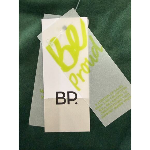 BP. Green Rainbow Embroidered Crewneck Sweatshirt – Size XS – NWT - Picture 3 of 3